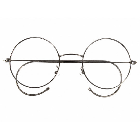 Mid Large Round Wire Rim Glasses with Nose Pads Model model A2150 | Agstum Optical