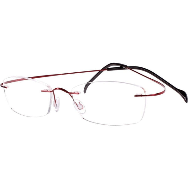 Titanium Rimless Flexible Hingeless Eyeglasses for Women A1001 - AGSTUM OPTICAL