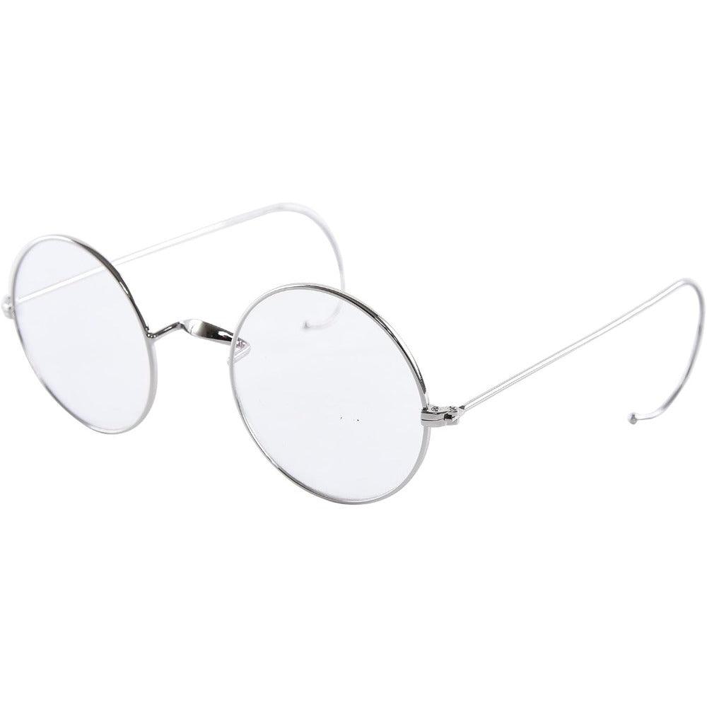 Mid / Large Round Wire Rim Eyeglasses (without Nose Pads) A2149 - AGSTUM OPTICAL