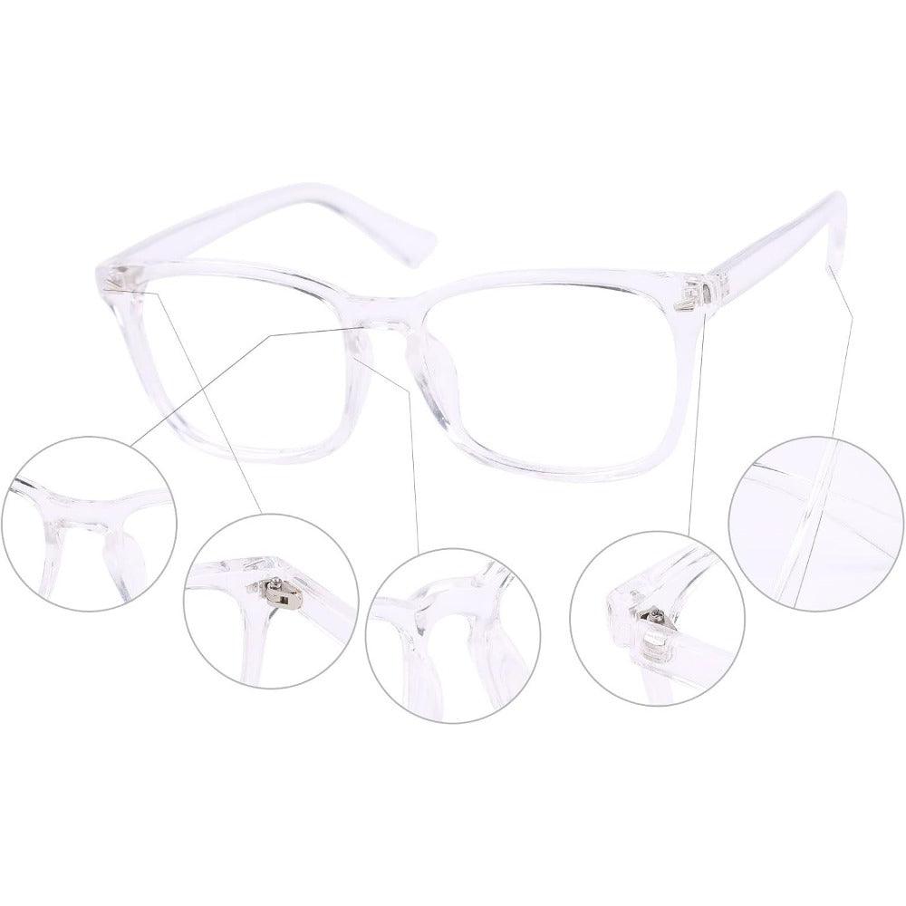 Classic Square Eyeglasses A8082 - AGSTUM OPTICAL