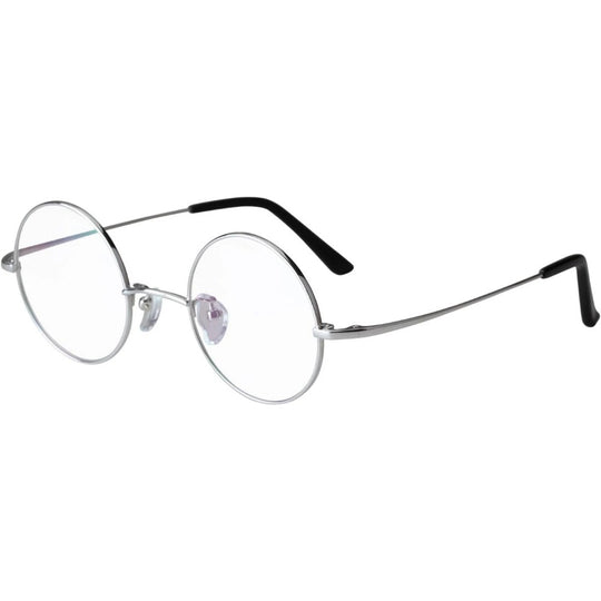 Pure Titanium 44mm Retro Round Eyeglasses model A8786 | Agstum Optical