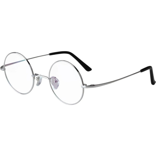 Pure Titanium 44mm Retro Round Eyeglasses A8786