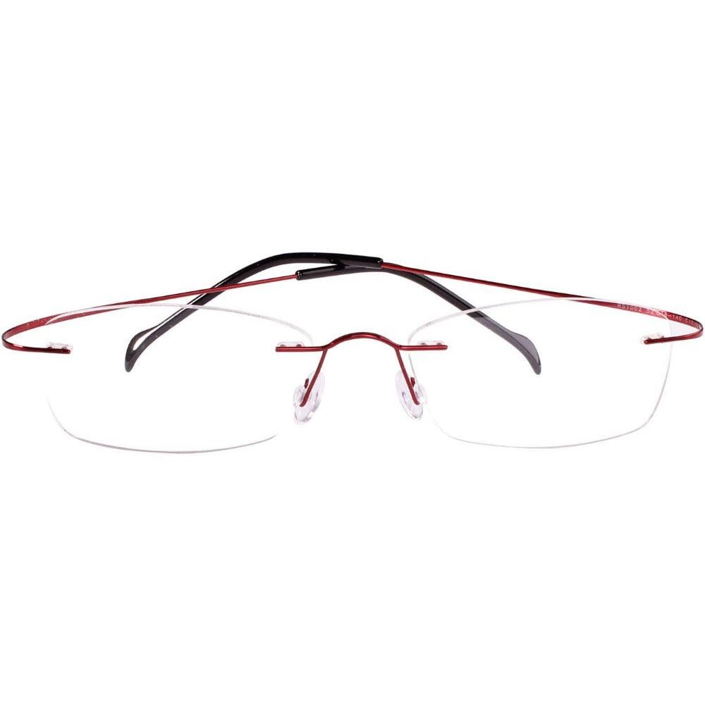 Titanium Rimless Flexible Hingeless Eyeglasses for Women A1001 - AGSTUM OPTICAL