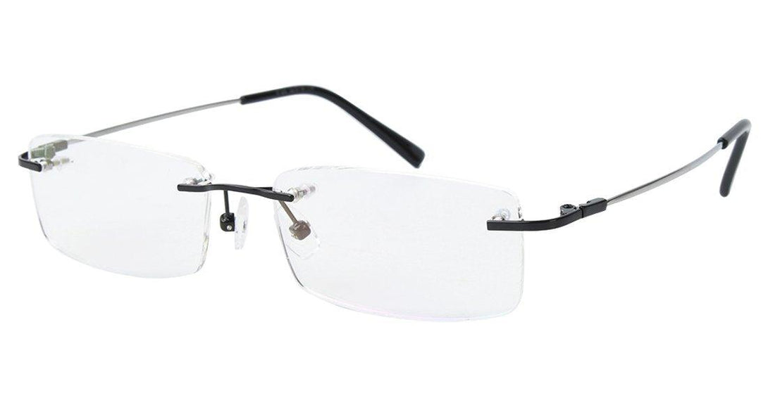 Flexible Rimless Titanium Alloy Eyeglasses A8125 - AGSTUM OPTICAL