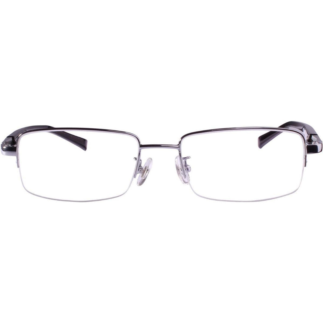 Pure Titanium Half Rim Large Wide Eyeglasses A9910 - AGSTUM OPTICAL