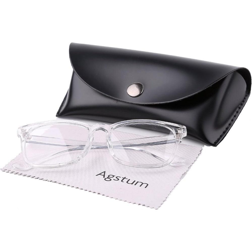 Classic Square Eyeglasses A8082 - AGSTUM OPTICAL