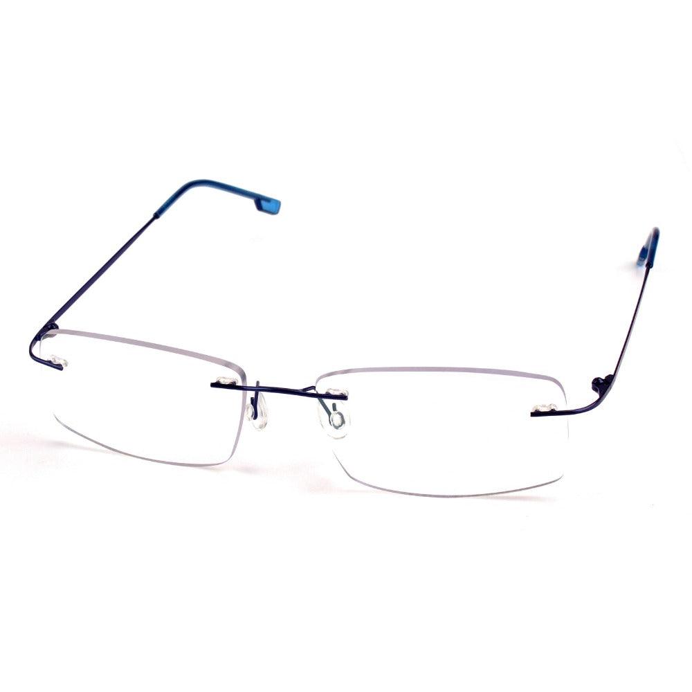 Titanium Alloy Flexible Rimless Hinged Optical Eyeglasses A305 - AGSTUM OPTICAL