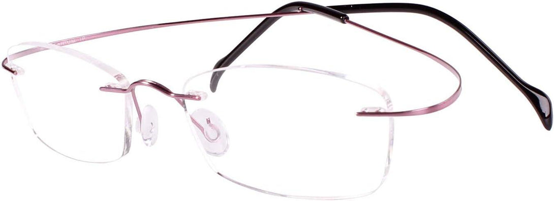 Titanium Rimless Flexible Hingeless Eyeglasses for Women A1001 - AGSTUM OPTICAL