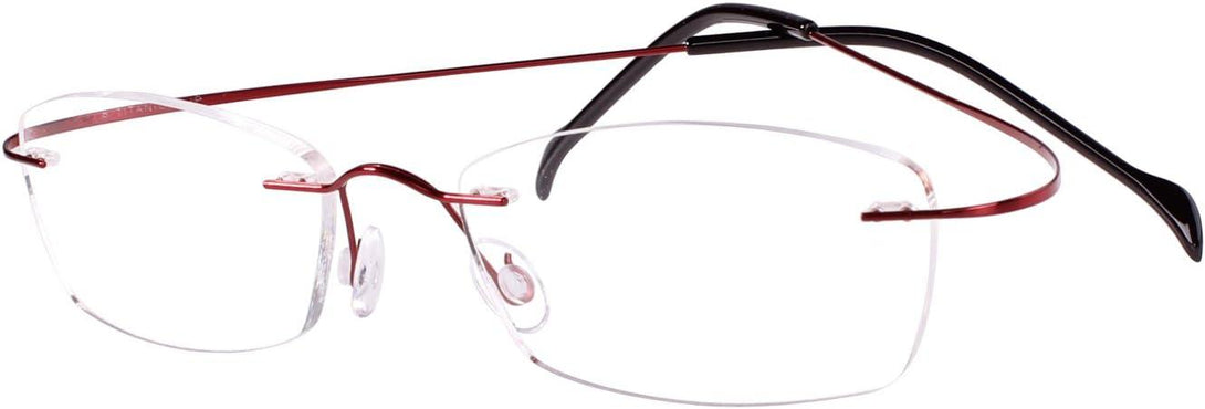 Titanium Rimless Flexible Hingeless Eyeglasses for Women A1001 - AGSTUM OPTICAL