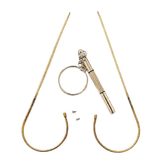 Antique Gold Cable Temples Replacement Ear Hook 1900S | Agstum Optical