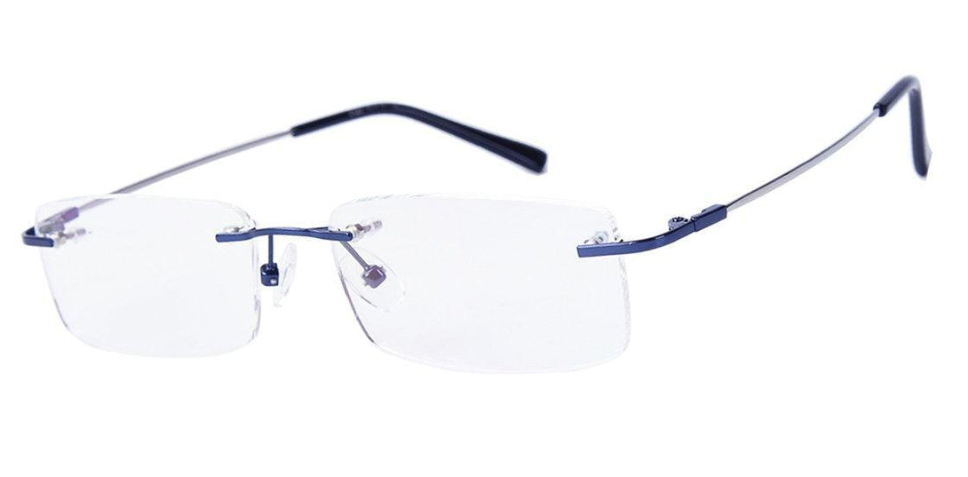 Flexible Rimless Titanium Alloy Eyeglasses A8125 - AGSTUM OPTICAL