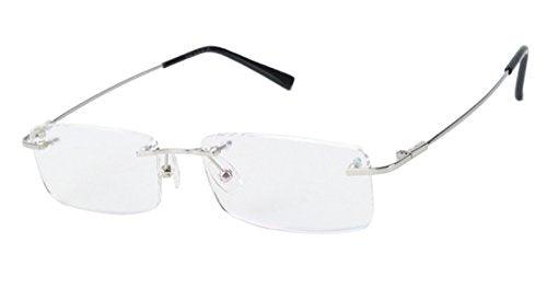 Flexible Rimless Titanium Alloy Eyeglasses A8125 - AGSTUM OPTICAL