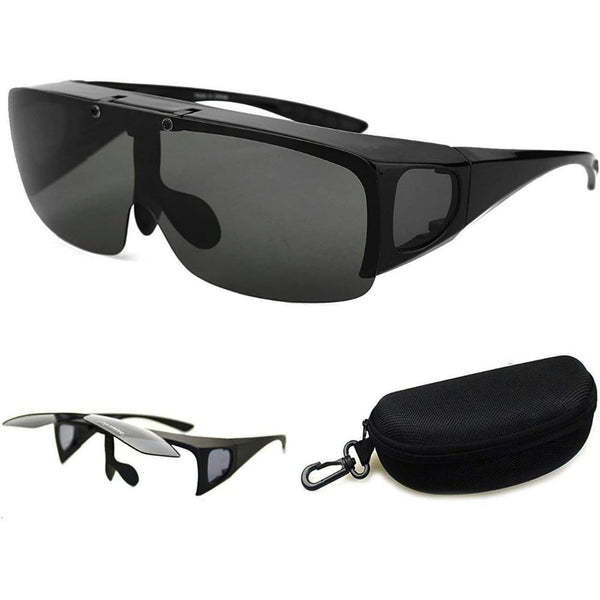 Polarized Wraparound Fitover Sunglasses A180