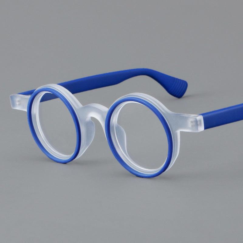 Handmade Acetate Round Eyeglasses A2293 - AGSTUM OPTICAL