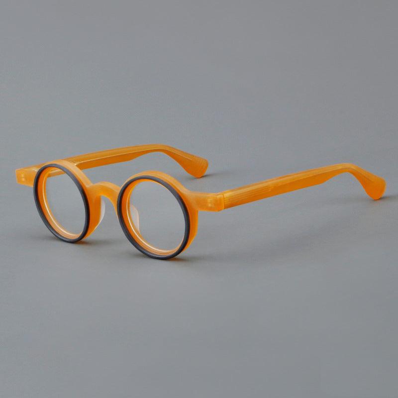 Handmade Acetate Round Eyeglasses A2293 - AGSTUM OPTICAL