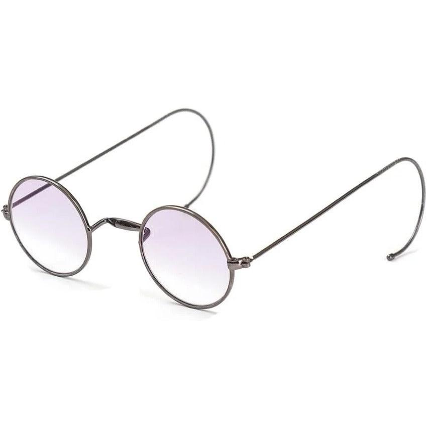 Retro Small Round Wire Rim Gradient Tinted Sunglasses A2139 - AGSTUM OPTICAL