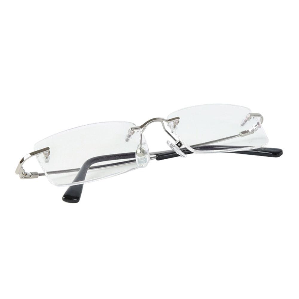 Flexible Rimless Titanium Alloy Eyeglasses A8125 - AGSTUM OPTICAL