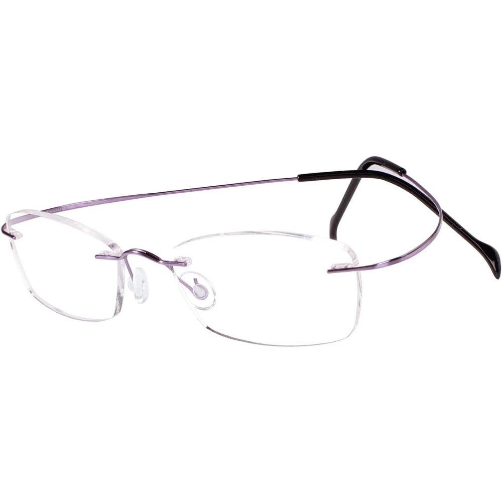 Titanium Rimless Flexible Hingeless Eyeglasses for Women A1001 - AGSTUM OPTICAL