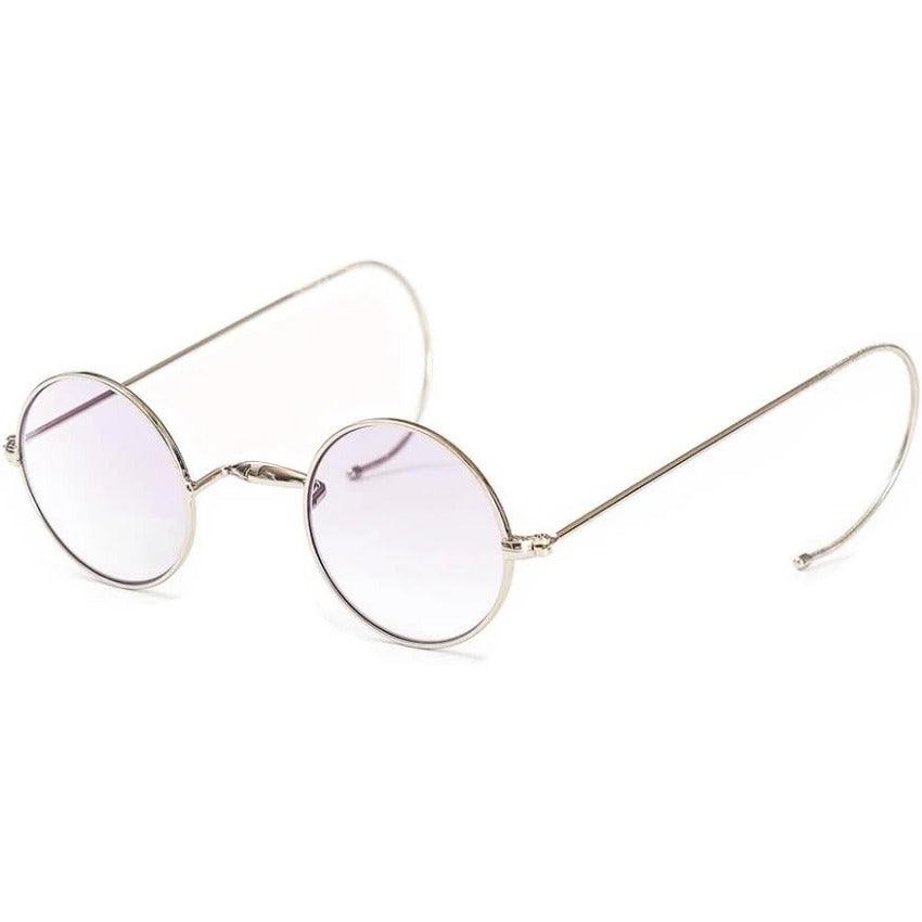 Retro Small Round Wire Rim Gradient Tinted Sunglasses A2139 - AGSTUM OPTICAL