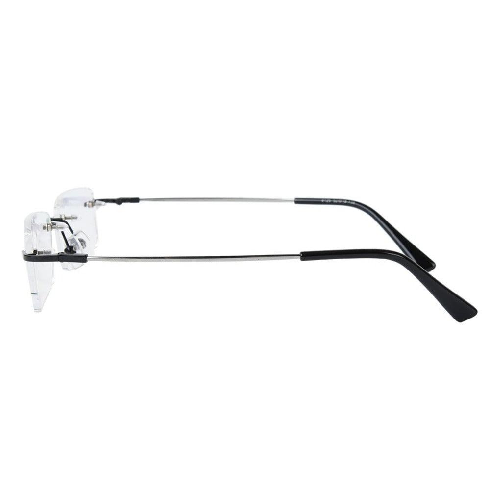 Flexible Rimless Titanium Alloy Eyeglasses A8125 - AGSTUM OPTICAL