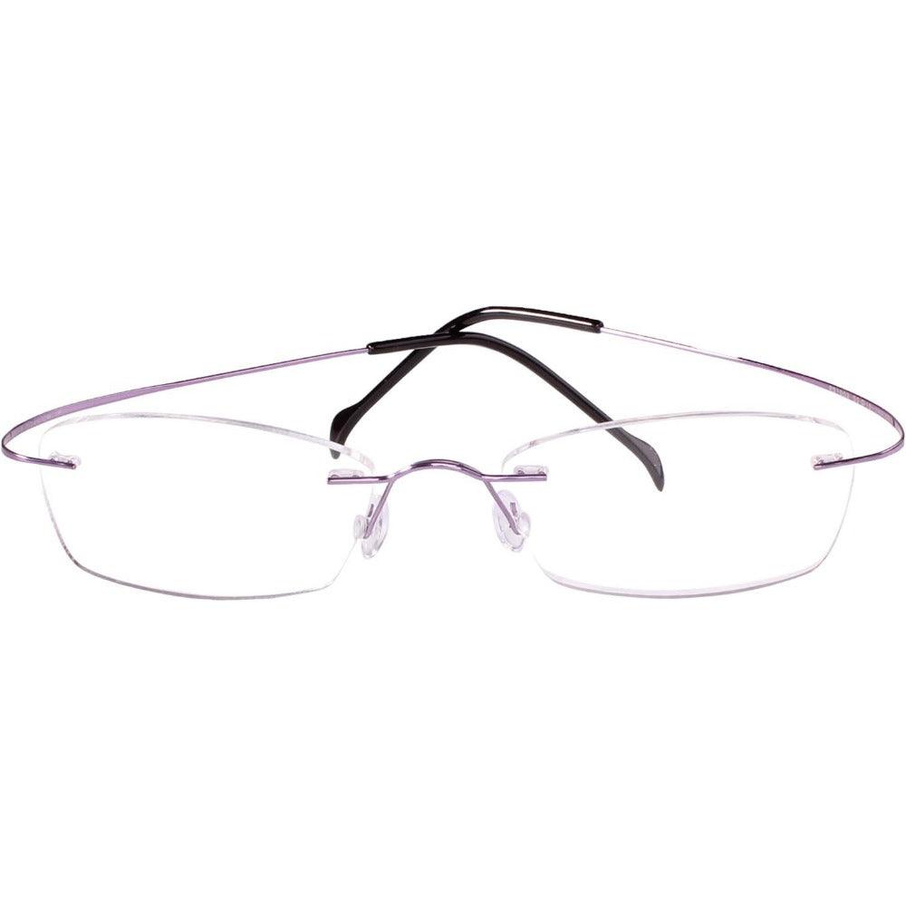 Titanium Rimless Flexible Hingeless Eyeglasses for Women A1001 - AGSTUM OPTICAL