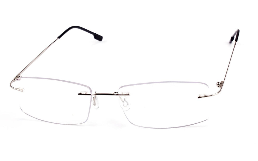 Titanium Alloy Flexible Rimless Hinged Optical Eyeglasses A305 - AGSTUM OPTICAL