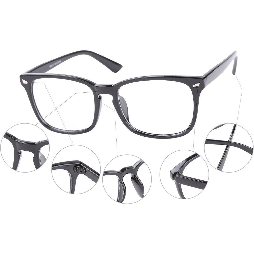 Classic Square Eyeglasses A8082 - AGSTUM OPTICAL