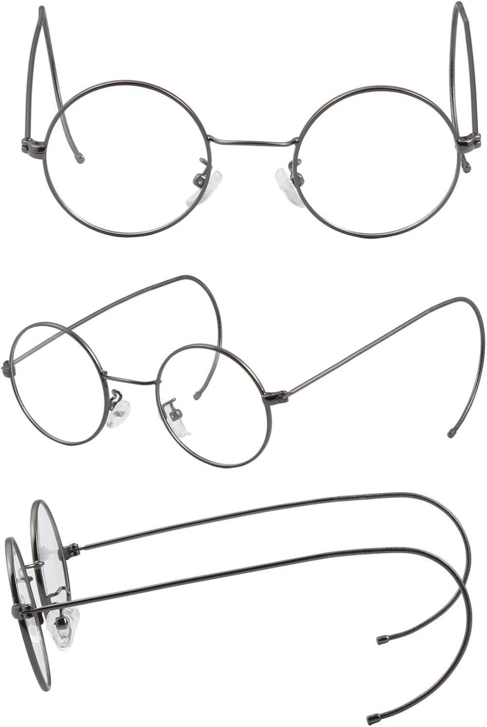 Small Round Wire Rim Glasses A2139 - AGSTUM OPTICAL